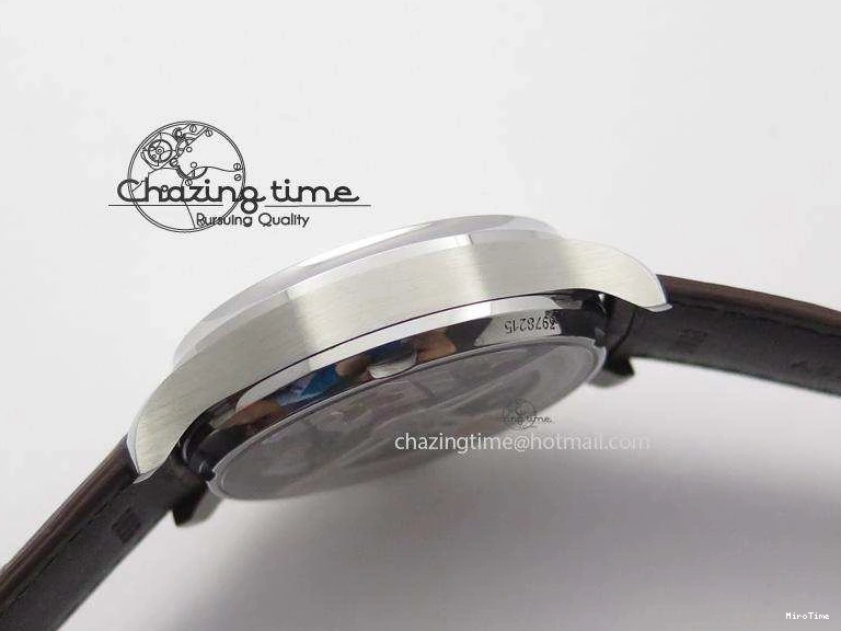 MIROTIME 0726 MoistureWicking Portuguese Real PR IW500704 ZF 1:1 Best Edition On Brown Leather Strap A52010 V 7311